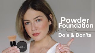 Powder Foundation Do's & Don'ts (from an Expert)