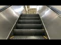 【日立 u0026三菱】2x エスカレーター 新幹線東京駅日本橋口　2x escalator tokyo bullet train station tokaido line japan