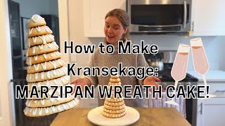 How to Make a Danish Kransekage! (Marzipan Wreath Cake)