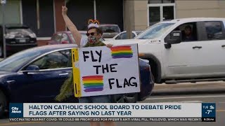 Halton Catholic school board to debate pride flags