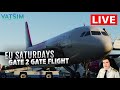 🔴 LIVE 🔴 EU Saturdays: Let's fly Airbus A320  | MSFS | Vatsim