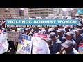 Violence against women: South African police take to streets