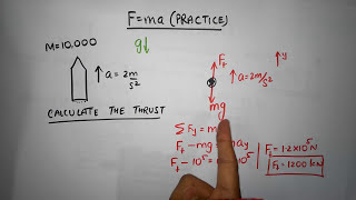 Calculate thrust of the rocket (Don't make this mistake!)