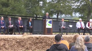 Opening ceremony for The Wall That Heals in Knoxville, TN