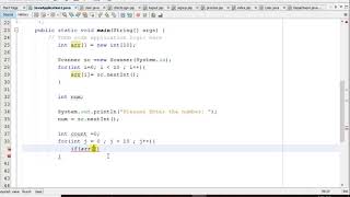 Java | 1D Array Solved Example 2 - Netbeans