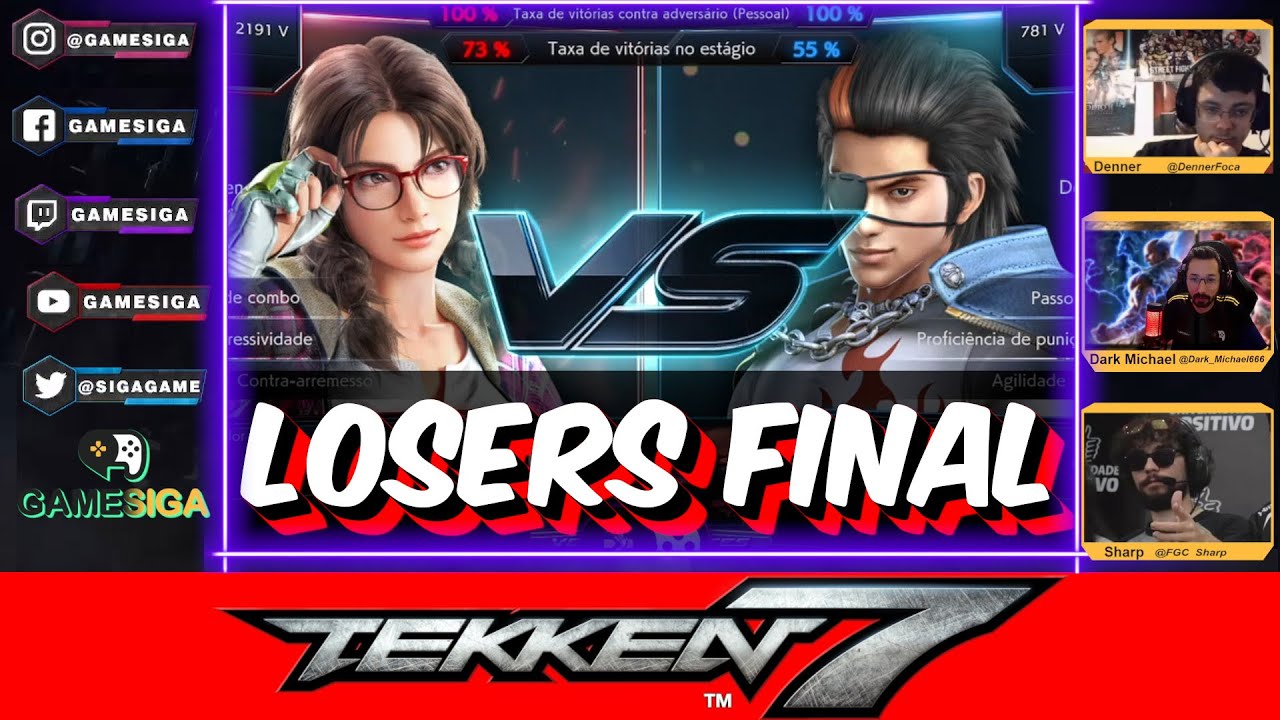 Lui Moraes Vs Fsn Empty Losers Final Siga Cup Abril 2023 Tekken
