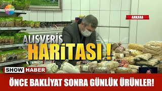 Önce bakliyat sonra günlük ürünler!