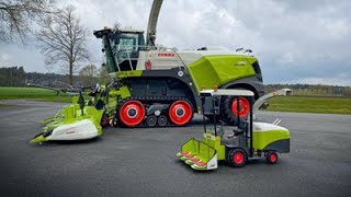 Orbis 750 - claas (animated ) /Combine Harvesting Animation