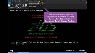 Flex Terminal Emulator: Quick Access Toolbar