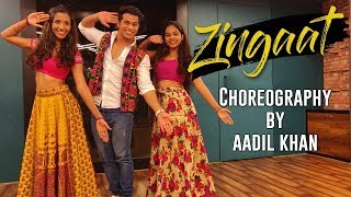 Zingaat | Dhadak | Ishaan & Janhvi | Aadil Khan Choreography