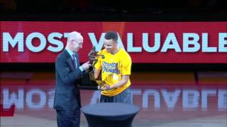 Stephen Curry Kia NBA MVP Award Presentation