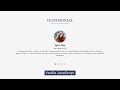 Responsive Testimonial Slider Using HTML,CSS & JavaScript | Auto-Sliding Testimonial Carousel