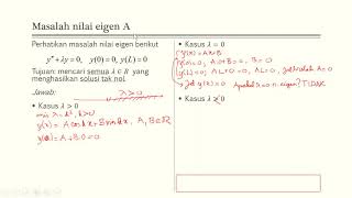 Masalah Nilai Eigen