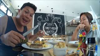 BIGGUY ชวนหิว EP3 THREE'S HOUSE STEAK MUSIC CAFE