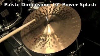 Paiste Dimensions 10\