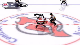 NHL 2003 Gameplay New Jersey Devils vs Tampa Bay Lightning