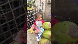 Coconut🌴 #cute #baby #cutebaby #memories #cocomelon #funny #babies #beautiful #shortsfunny #shorts