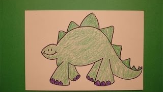 Let's Draw a Dinosaur!