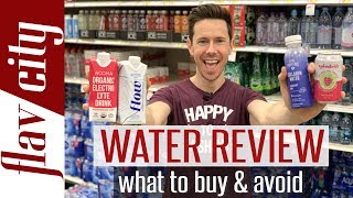 Best Water To Buy At The Grocery Store - Alkaline, Flavored, Electrolyte, & More