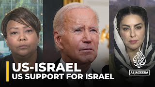 US President Joe Biden says US support for Israel is 'rock solid and unwavering'