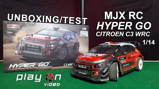 MJX Hyper Go - Citroen C3 WRC - Unboxing/Test