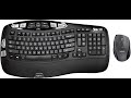 Logitech Comfort Wireless Combo Keyboard and Mouse Setup Quick Review Fast Easy Diy