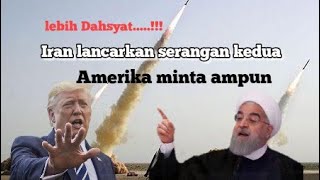 Iran kembali menyerang pangkalan militer Amerika, membuat suasana tambah panas.