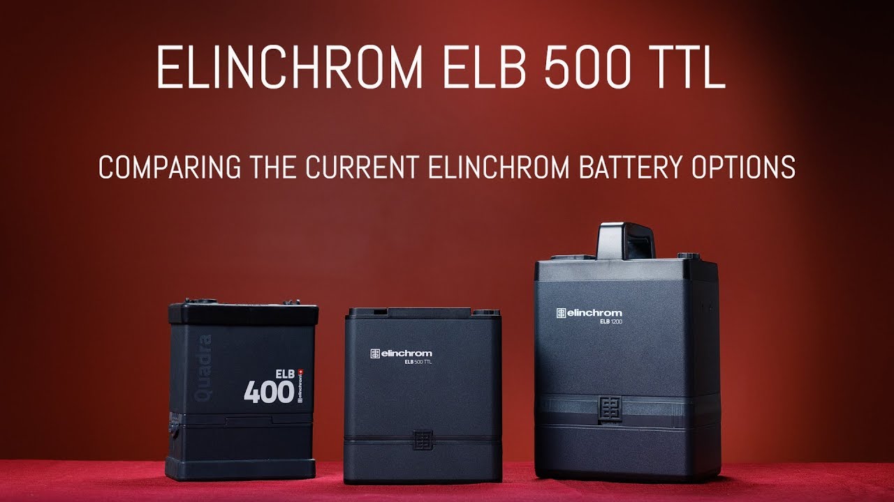 Elinchrom ELB 500 TTL Compared To ELB 400 And ELB 1200 - YouTube