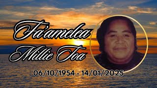 Funeral Family Service of Fa’amelea Millie Toa