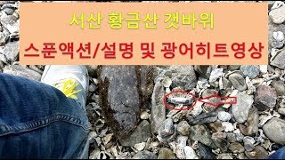 갯바위 스푼 광어루어낚시 초보자도 쉽게할수있는 스푼액션 사용방법