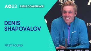 Denis Shapovalov Press Conference | Australian Open 2023 First Round