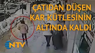 @NTV Kaldırımda yürürken neye uğradığını şaşırdı