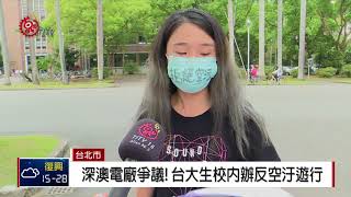 響應世界地球日 台大生遊行籲拒空汙投資 2018-04-20 TITV 原視新聞