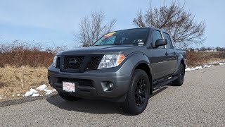 2021 Nissan Frontier SV Midnight Edition Walk Around