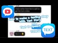 How to make a texting story with Text Story and Text to Speech (Tutorial )