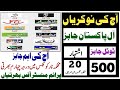 Sunday اتوار  1 December 2024 All Pakistan government jobs Advirtisment