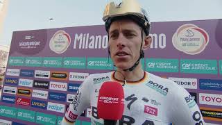 Nils Politt - Interview at the start - Milano-Sanremo 2023