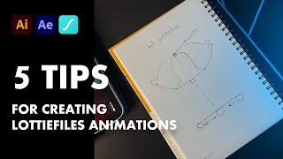 5 TIPS for creating LottieFiles animations