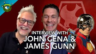 Is the Peacemaker a HERO or VILLAIN? | Interview with John Cena and James Gunn