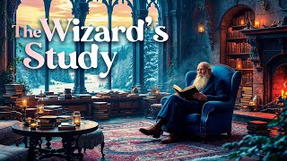 The Wizard's Study ~ Cozy Fantasy Ambience for the Seekers of Magic, Forgotten Spells and Wisdom ✨