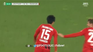 Stuttgart - Eintracht Frankfurt 1:2 Kamada Goal 22/23