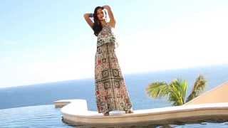 Navajo geo maxi dress | Boston Proper Summer Collection