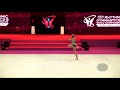 POHRANYCHNA Khrystyna (UKR) - 2021 Rhythmic Worlds, Kitakyushu (JPN) - Qualifications Ball