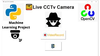 🔴Live CCTV Camera | Make A Security Camera With Python | Python Project