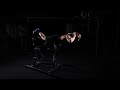 behind the neck weighted single leg sorenson hold