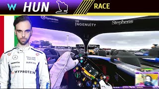 F1 2024 Full Career Mode: HUNGARIAN GP - Race | Williams FW46