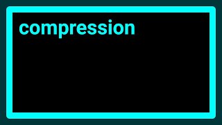 How does 'dictionary size' affect compression?