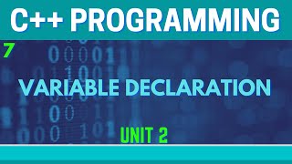 Variable Declaration in C++ (Hindi / Urdu)