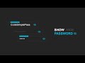 How to make  Password Input with Floating Placeholder Text Animation | Html CSS & Javascript