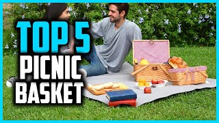 ✅Top 5 Best Picnic Basket in 2025